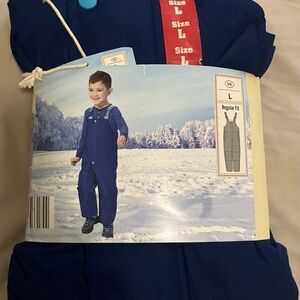 Kids L&D Blue Snow Pants